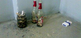 Курение в подъездах